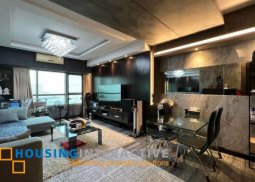 semi-furnished 2br unit with parking for sale in the residences at greenbelt