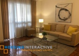 fully furnished 2br unit with balcony and parking for lease in bsa tower
