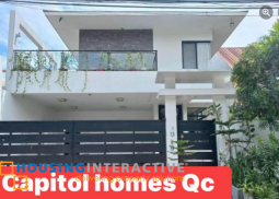 house and lot for rent in capitol homes, quezon city