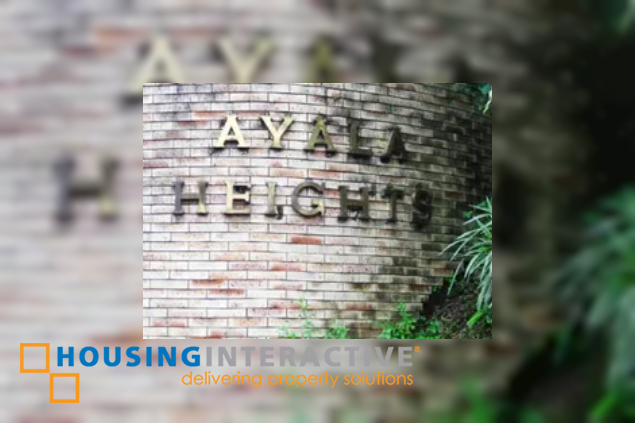 lot for sale in ayala heights