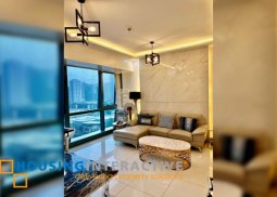fully furnished 1br unit with parking for sale in one uptown residences