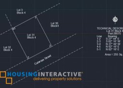 lot for sale with old structure san antonio village makati 255 sqm wide frontage