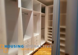 semi-furnsihed 4br unit with parking for sale in rizal tower