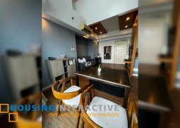 fully furnished 1br unit with parking for lease in one rockwell west