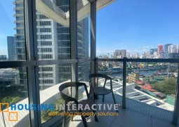 2br unit with aprking for sale in the proscenium at rockwell