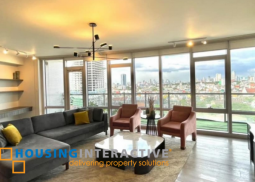 fully furnished 3br unit for lease/sale in proscenium at rockwell
