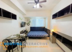 fully furnished studio unit for sale in the grand towers
