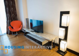 fully furnished 2br unit with parking for rent in one serendra