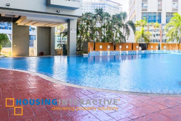 fully furnished 2br unit for rent/sale at the columns ayala