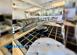 fully furnished 2br unit with balcony and parking for lease in one serendra