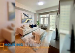 furnished 1br unit for rent in two serendra, meranti