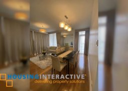 fully furnished 2br unit with parking for lease in proscenium at rockwell