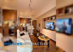 fully furnished 1br unit with parking for sale in shang salcedo place