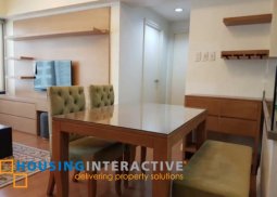 fully furnished 2br unit with parking for rent in one rockwell