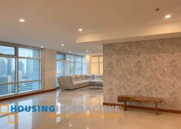 fully furnished 3br unit for lease in two roxas triangle