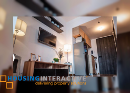 fully furnished 1br unit for lease in the rise