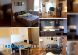 fully furnished studio unit for sale in park terraces