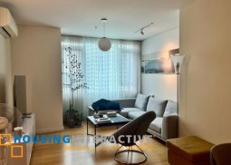 fully furnished 1br unit with parking for sale in park terraces