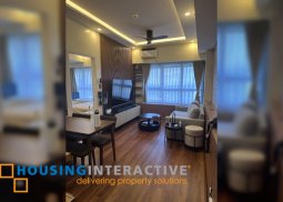 fully furnished 1br unit with parking for sale in the levels by filinvest, alabang