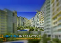 semi-furnished 2br unit with parking for sale in two serendra, encino tower