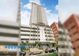 studio unit for sale in laureano di trevi towers, makati