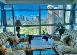 fully furnished 3br unit with parking for sale in pacific plaza towers