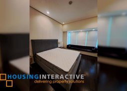 fully furnished 3br unit with parking for sale in one serendra