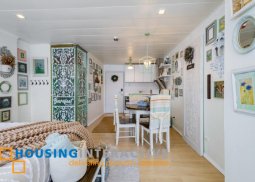 furnished studio unit with parking for lease in the prime condominium