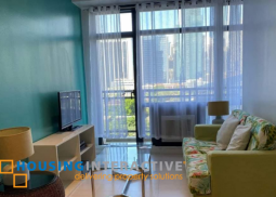 furnished 1br unit with parking for sale in the gramercy residences