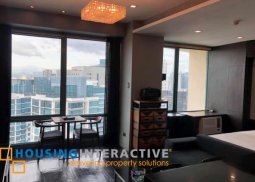 fully furnished 1br unit with parking for rent/sale in bellagio one