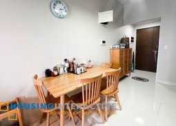 fully furnished 2br unit for sale in uptown ritz residences