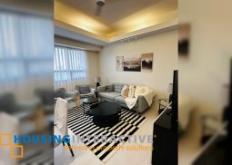 fully furnished 2br unit with parking for lease in icon residences