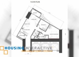 semi-furnished 2br unit for sale in the rise