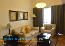 fully furnished 1br unit for lease in joya lofts and towers