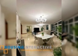 fully furnished 3br unit with parking for lease in two roxas triangle