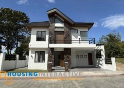 brand new house, semi-furnished with some built-in wardrobes and shelves