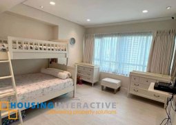 semi-furnished 3br unit with parking for sale in edades tower and garden villas