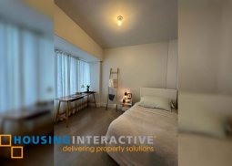 fully furnished 2br unit with parking for lease in proscenium at rockwell