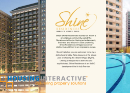 1br unit for sale in unit 2148, 21/f, building 1, shine residences, rennaisance centre, meralco ave., brgy. ugong, pasig  city