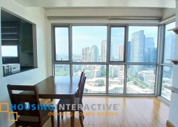 furnished 2br unit with parking for sale in one serendra