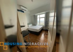 fully furnished 1br unit with parking for lease in two serendra