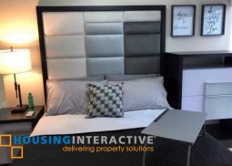 fully furnished 2br unit with parking for sale in uptown ritz residences