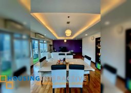 semi-furnished 3br unit with parking for sale in one serendra