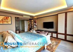 fully furnished 2br unit with parking for lease in proscenium at rockwell