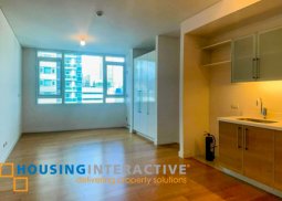 a nice and simple studio-type unit for sale and for rent at park terraces