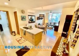 fully furnished 2br unit with parking for rent/sale in park terraces