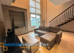 furnished 1br unit with parking for lease in two serendra
