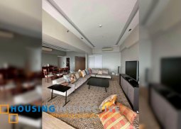 furnished 3br unit with parking for sale in one shangri-la place