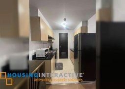 fully furnished 1br unit with balcony for lease in two serendra