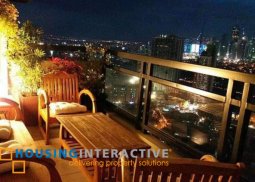 fully furnished 2br unit for lease in flair towers